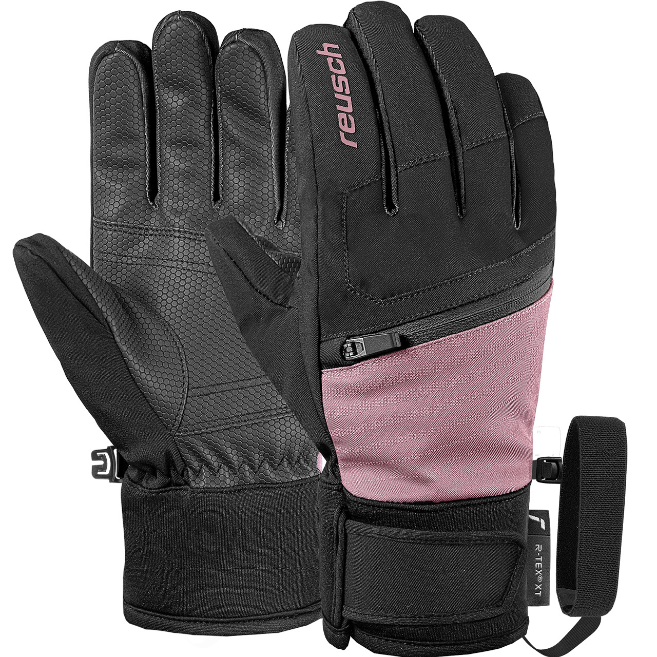 Reusch Kinder Skihandschuh LEO R-TEX black/orchid - 6,5