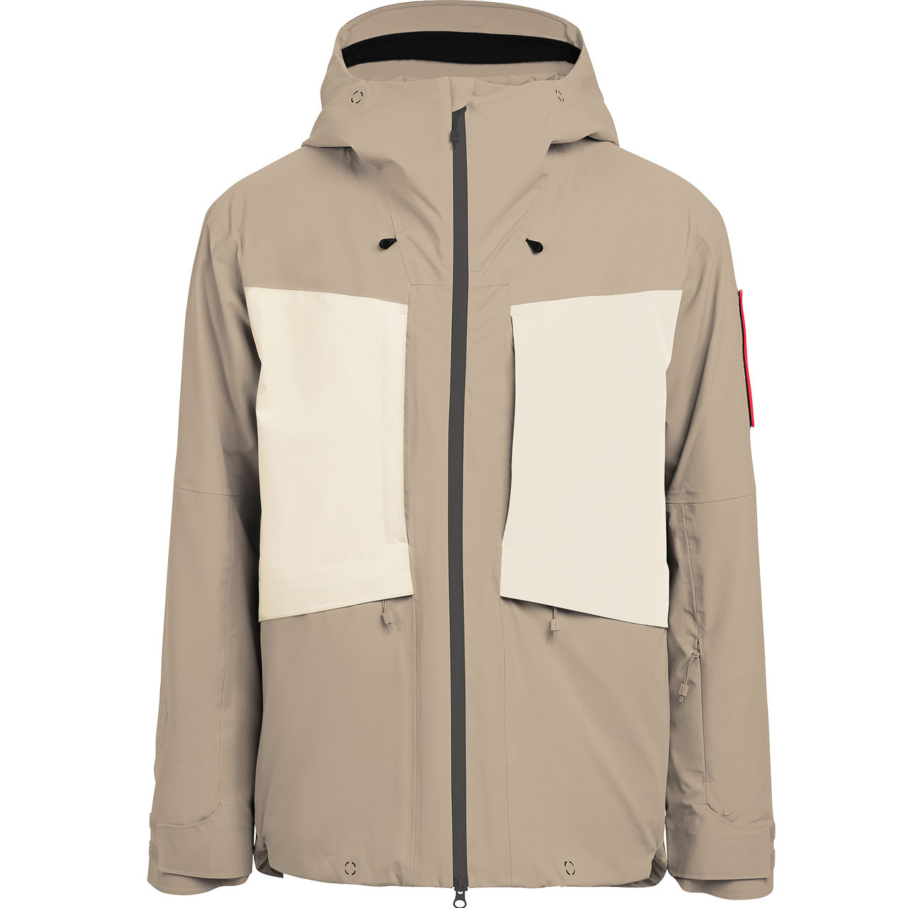 The Mountain Studio Herren HardHardshell-Jacke Z-5 brindle/castle wall - M