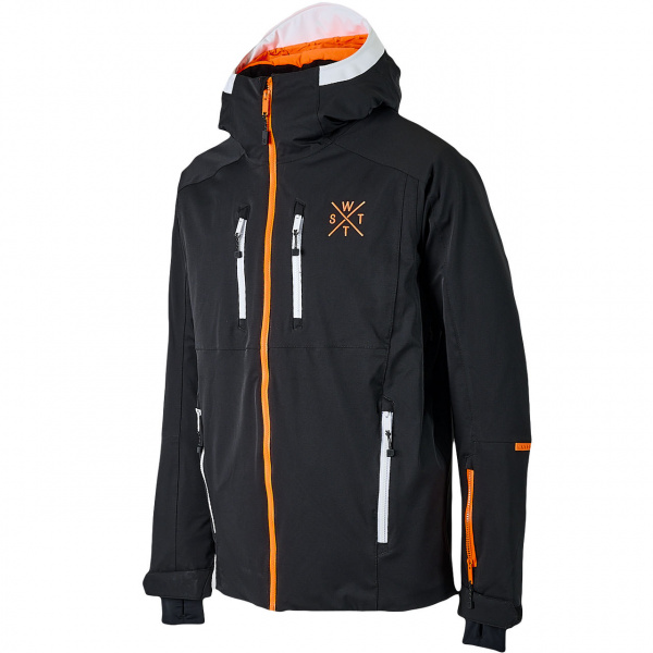 Watts Men anorak ski jacket XMETOD black | XSPO