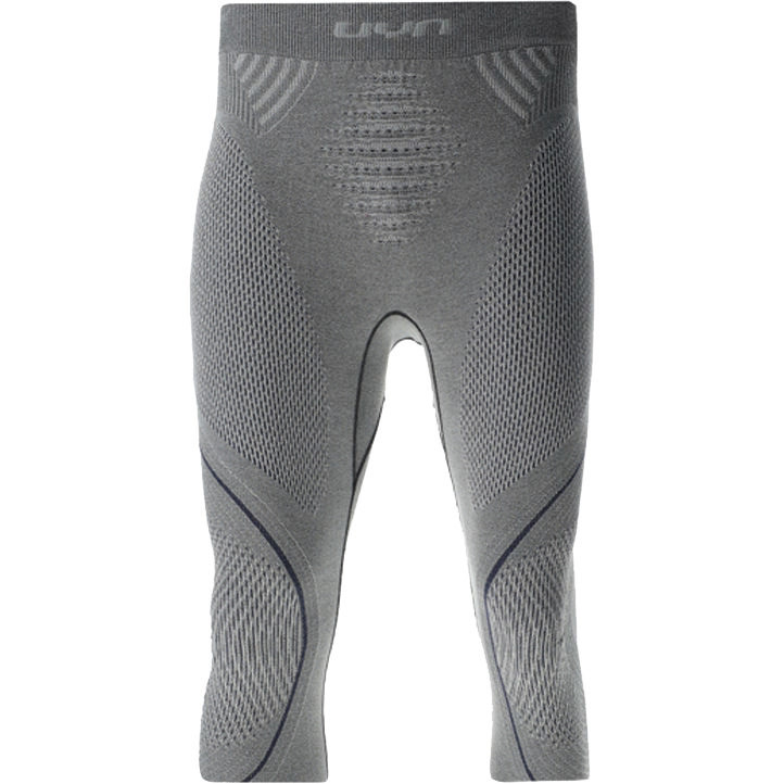 UYN Herren 3/4 Hose EVOLUTYON BIOTECH dark grey melange/blue - XXL