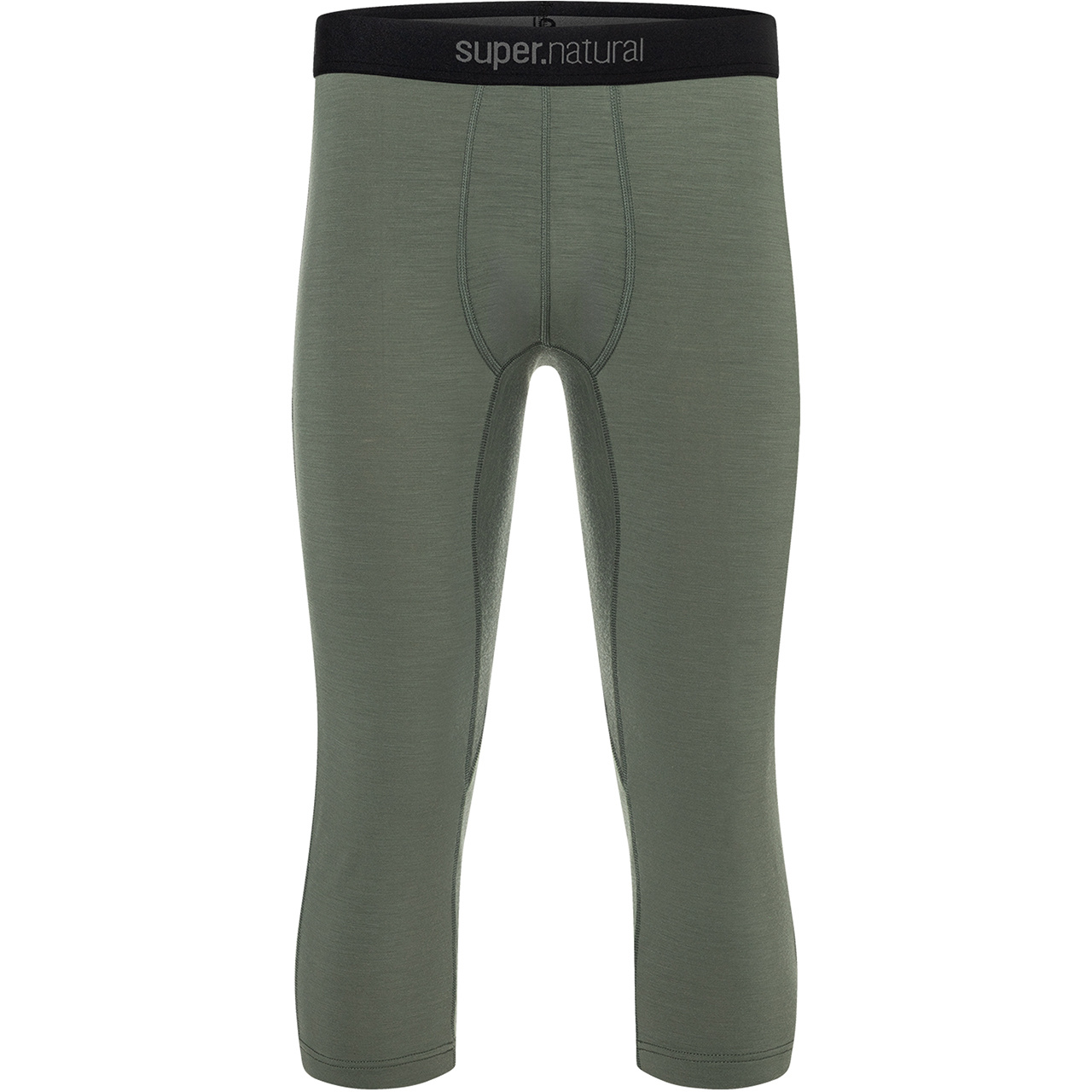 super.natural Herren Merino 3/4 Hose TUNDRA 175 eucalyptus 26/27 - L