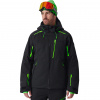 Heren Skijas LEADER black/strobe green