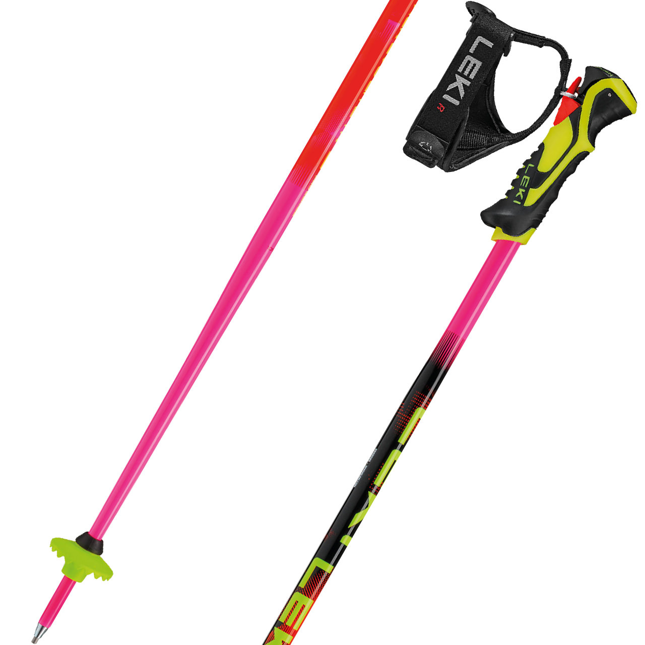 Leki WCR EVO LITE SL TR neonpink/neonorange/neonyellow - 95 cm