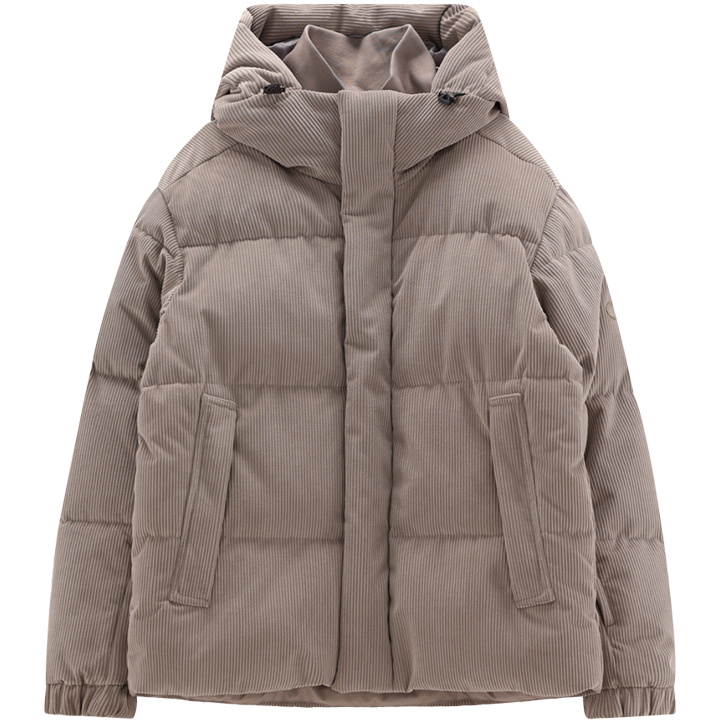 CMP Herren Skijacke CORD PUFFY gravel grey 26/27 - L - Farbe: beige