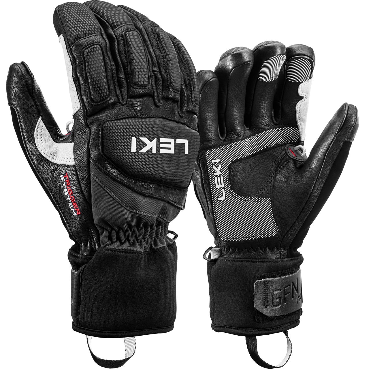 Leki Herren Handschuh GRIFFIN PRO 3D black/white