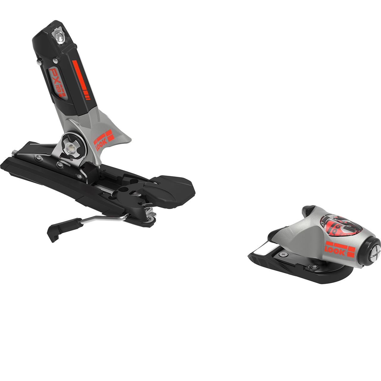 Look PX 18 Worldcup Rockerace silver/red (DIN 10 - 18)
