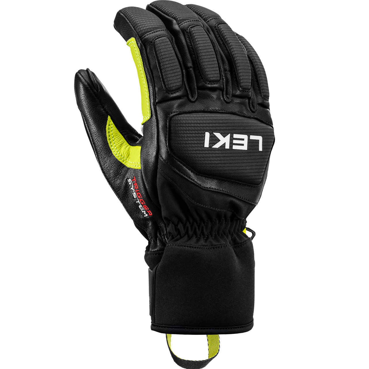 Leki Men Glove GRIFFIN PRO 3D black/lime/white | XSPO