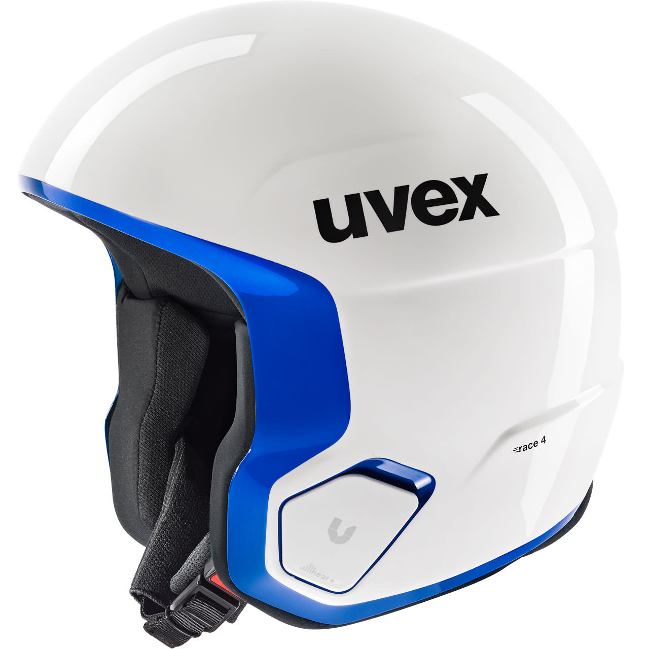 Uvex Race 4 white/power blue | XSPO