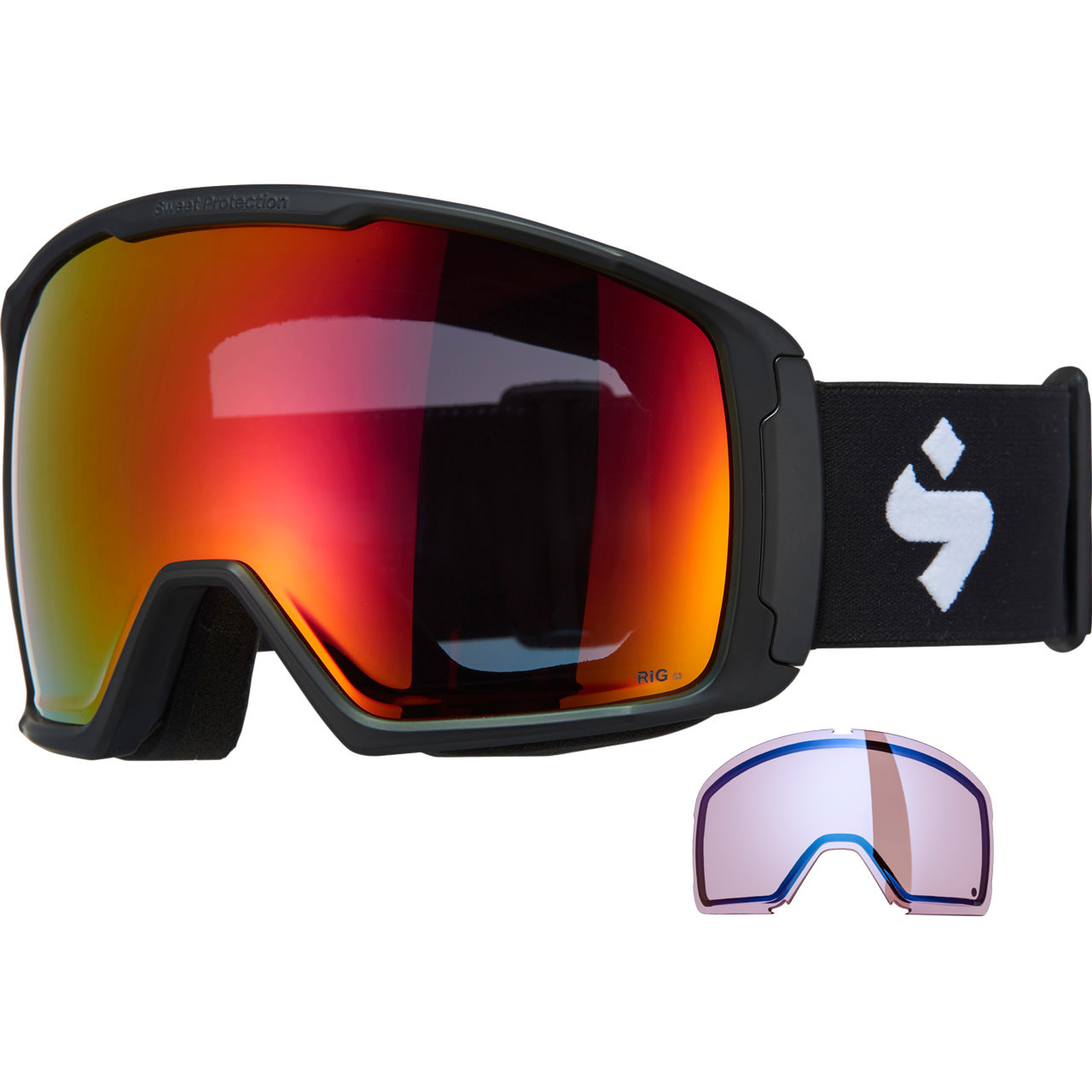 Sweet Clockwork MAX RIG Reflect matte black/ RIG Topaz + Ersatzscheibe
