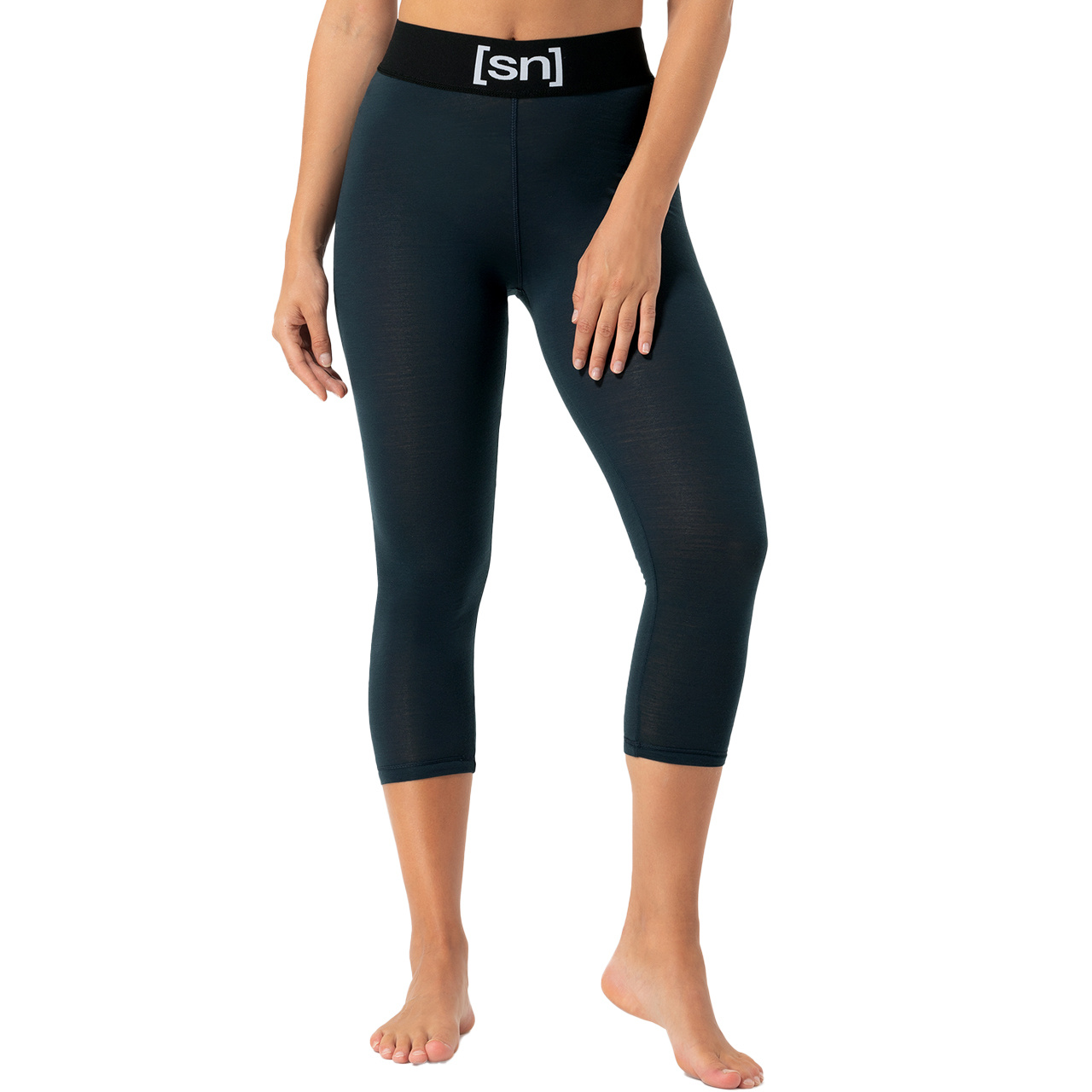 super.natural Damen Merino 3/4 Hose TUNDRA 175 blueberry 26/27 - M