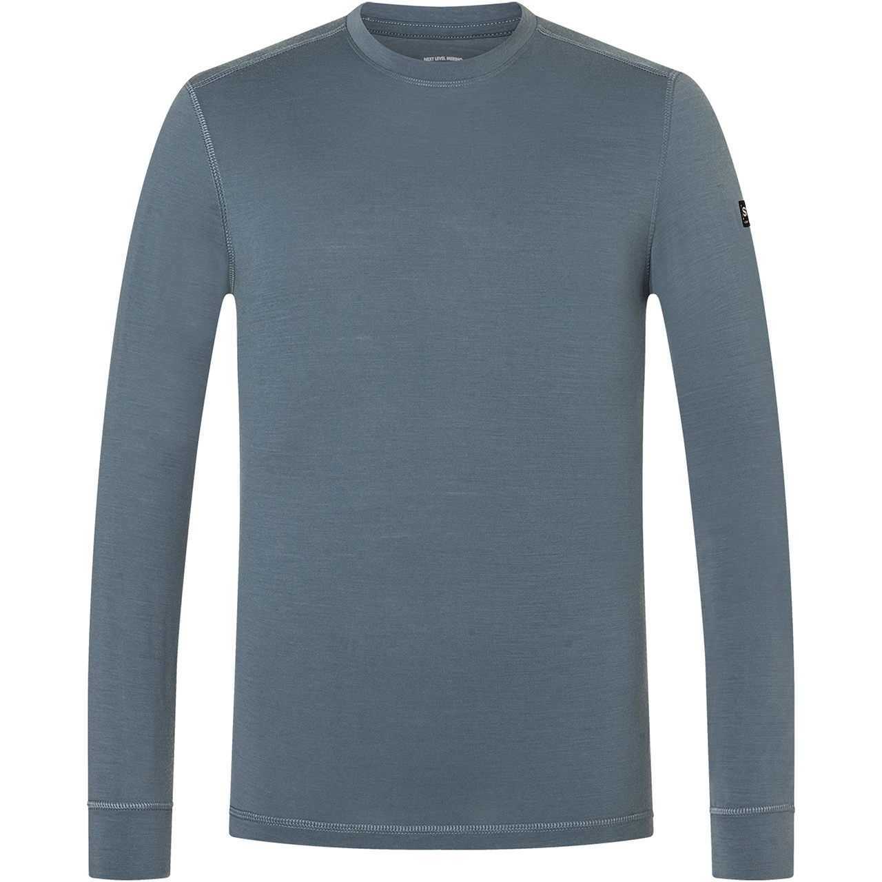 super.natural Herren Merino Langarm Shirt TUNDRA 175 stormy weather 26/27 - S