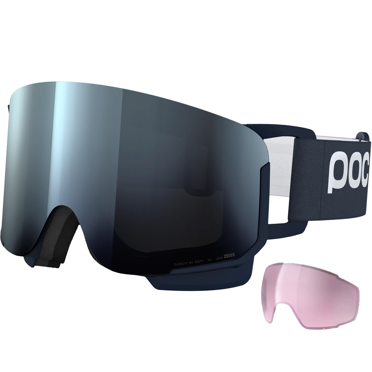 POC Nexal apatite navy/partly sunny navy blue + Ersatzscheibe