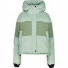 Giacca da sci donna PUFFY HOODED aloe green