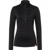 Damen Skishirt MARGO PRINT black