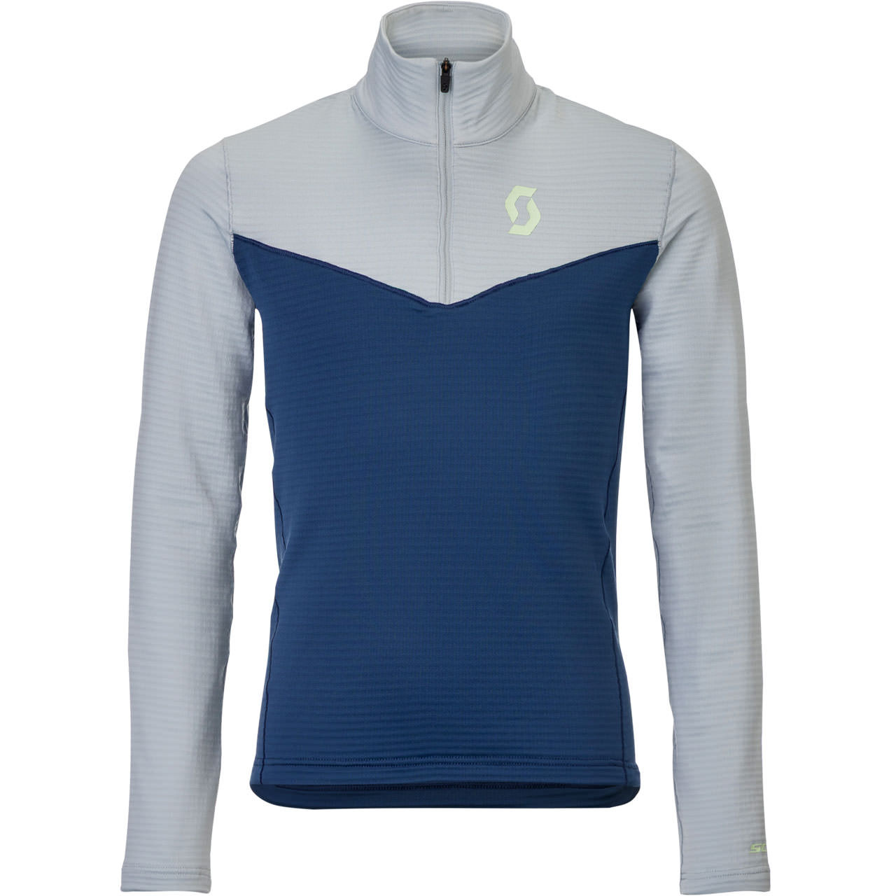 Scott Kinder Skishirt DEFINED LIGHT mist blue/dusk blue - M = 140