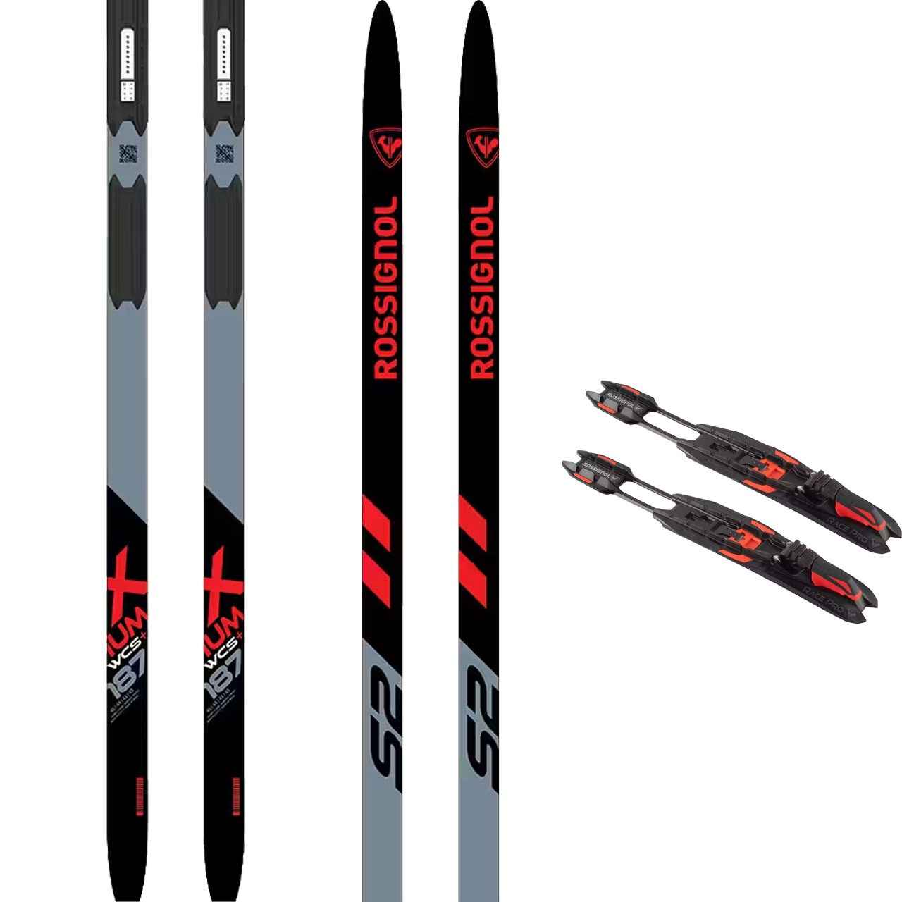 Rossignol X-Ium Skating WCS+ SET - 168 cm = 45 - 55 kg