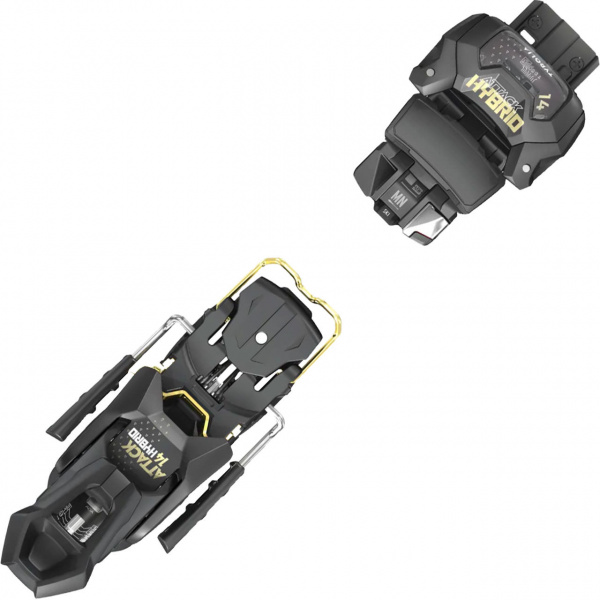 Tyrolia Attack Hybrid 11 MN/PT solid black/silver | XSPO