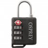 TSA 3 Dial Cable Lock black