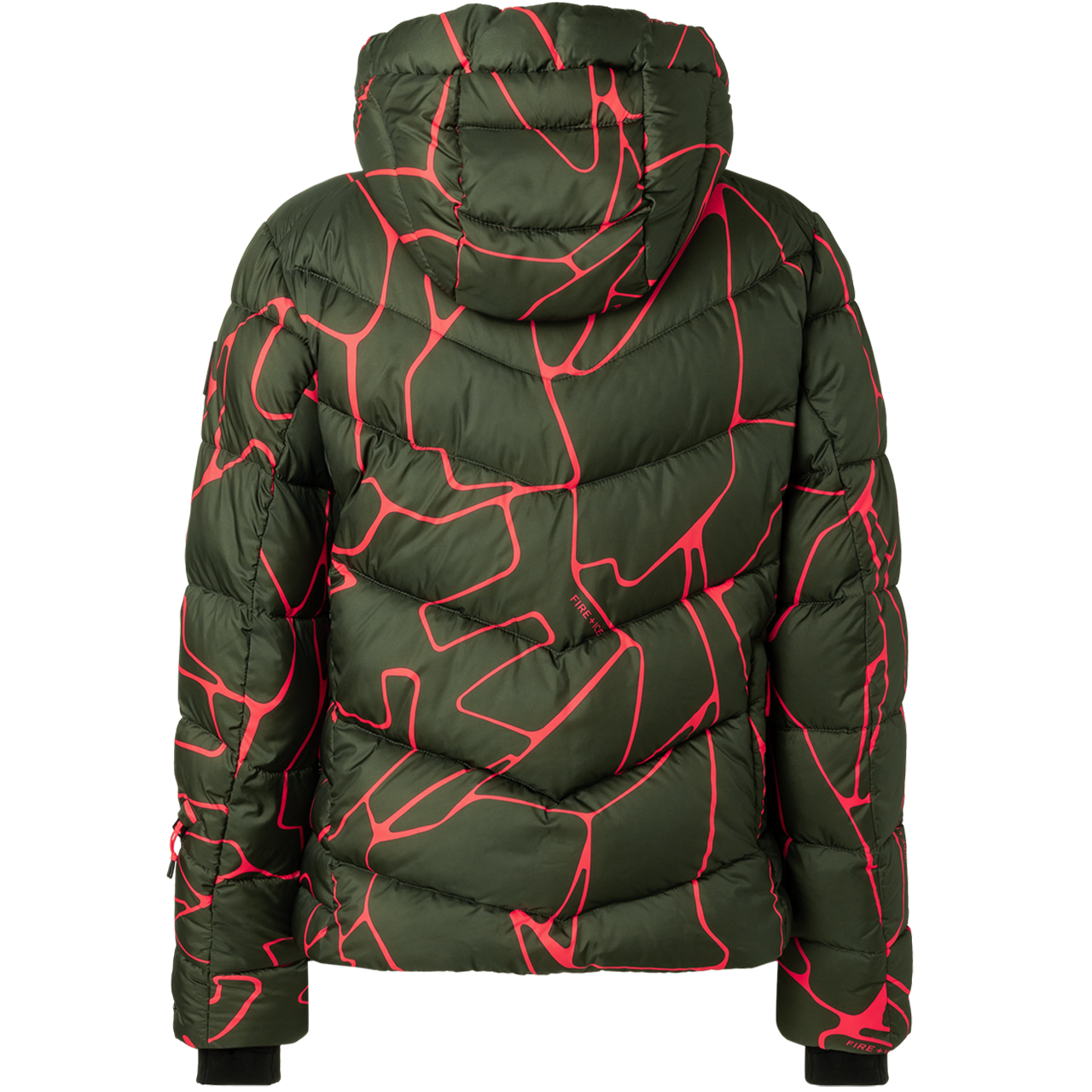 Bogner FIRE + ICE Women Ski Jacket SAELLY2 PRINT leaf green | XSPO