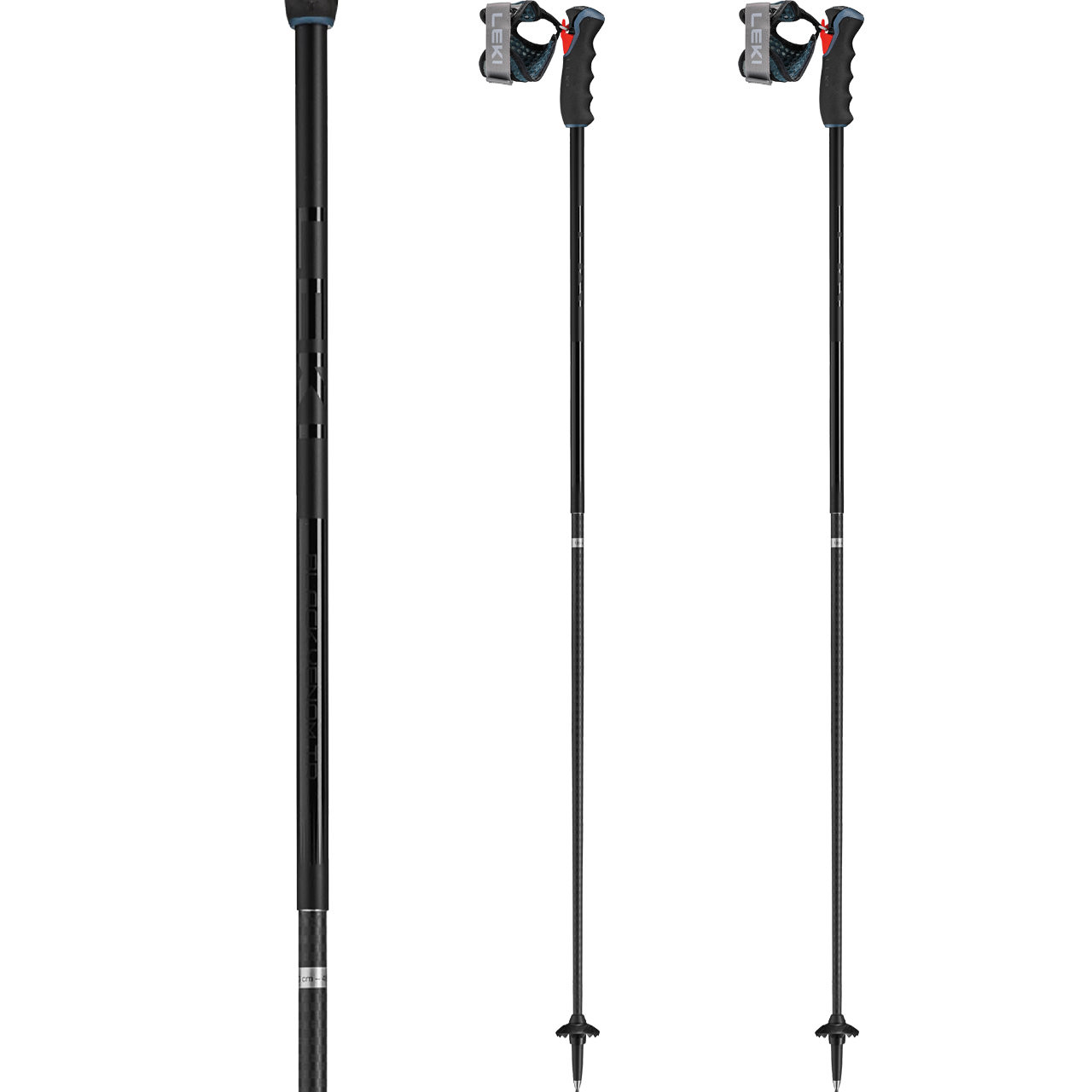 Leki Black Venom GS TR black/carbon structure | XSPO