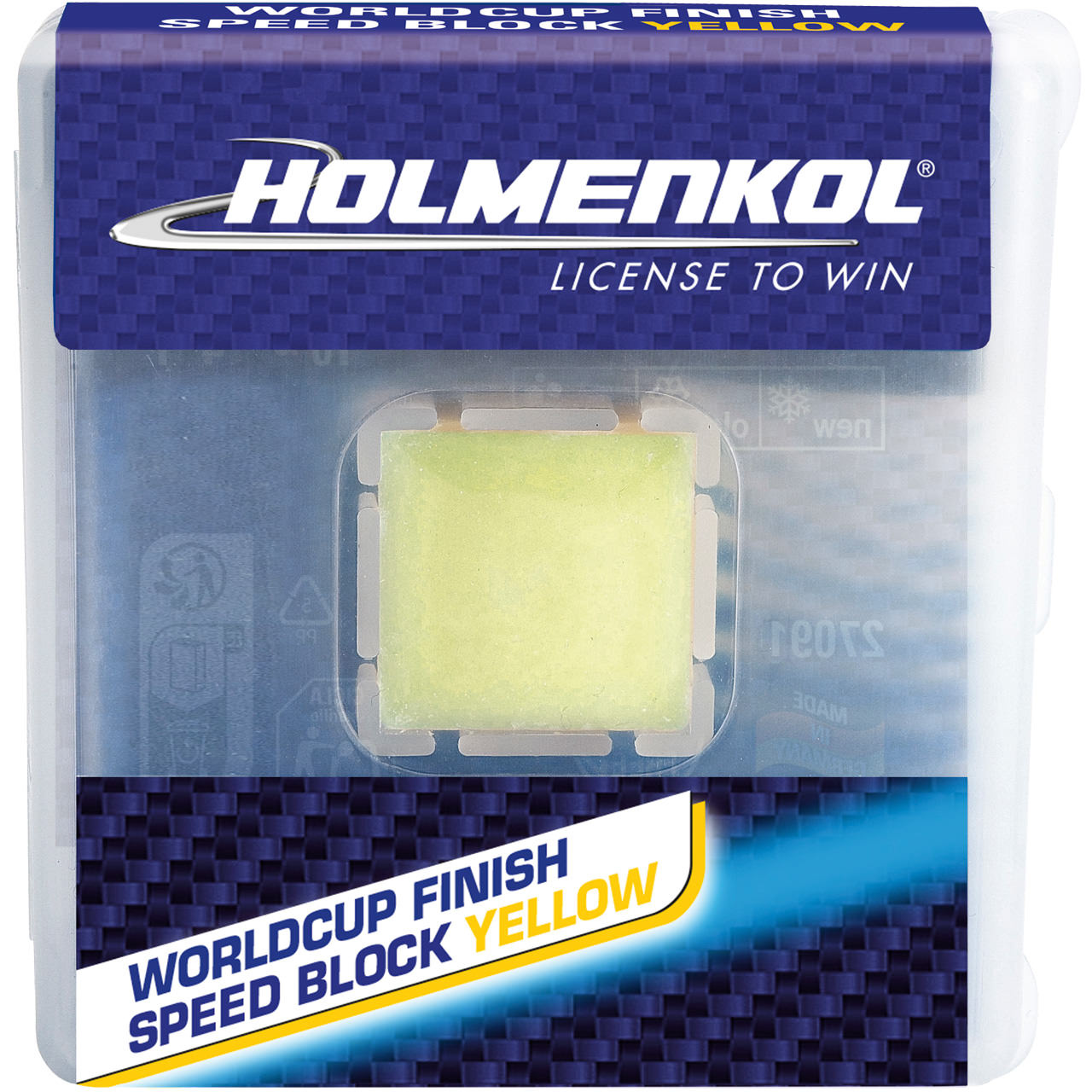 Holmenkol Worldcup Finish Speed Block yellow (10 g)