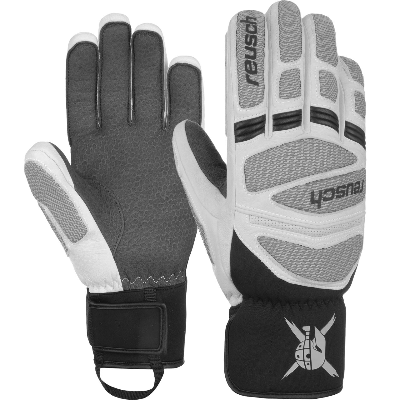 Reusch Herren Handschuh WORLDCUP WARRIOR DG white/glacier - 8,0