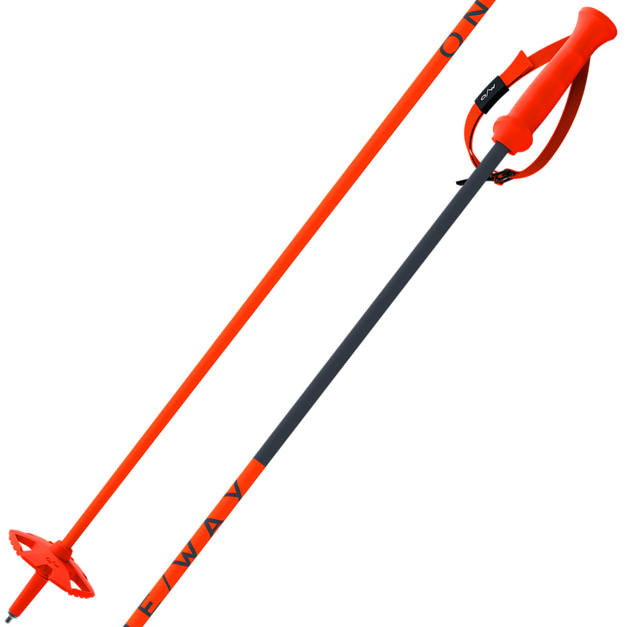 ONE WAY FR 13 COMP Carbon asphalt/flame 25/26 - 125 cm