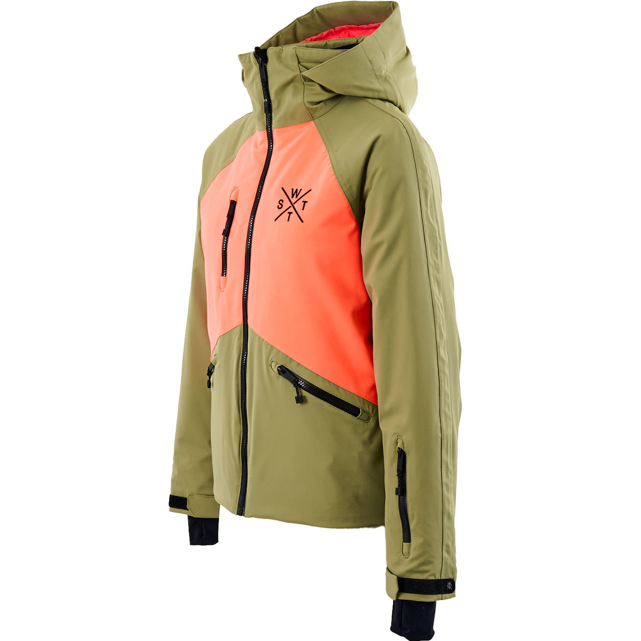 Watts Damen Skijacke XPEAK olive - M