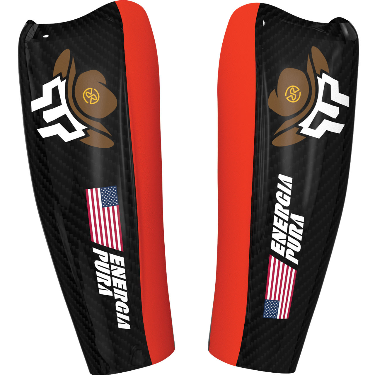Energiapura Round Carbon Unterarmschutz World Cup Man River Radamus 26/27 - 25 cm
