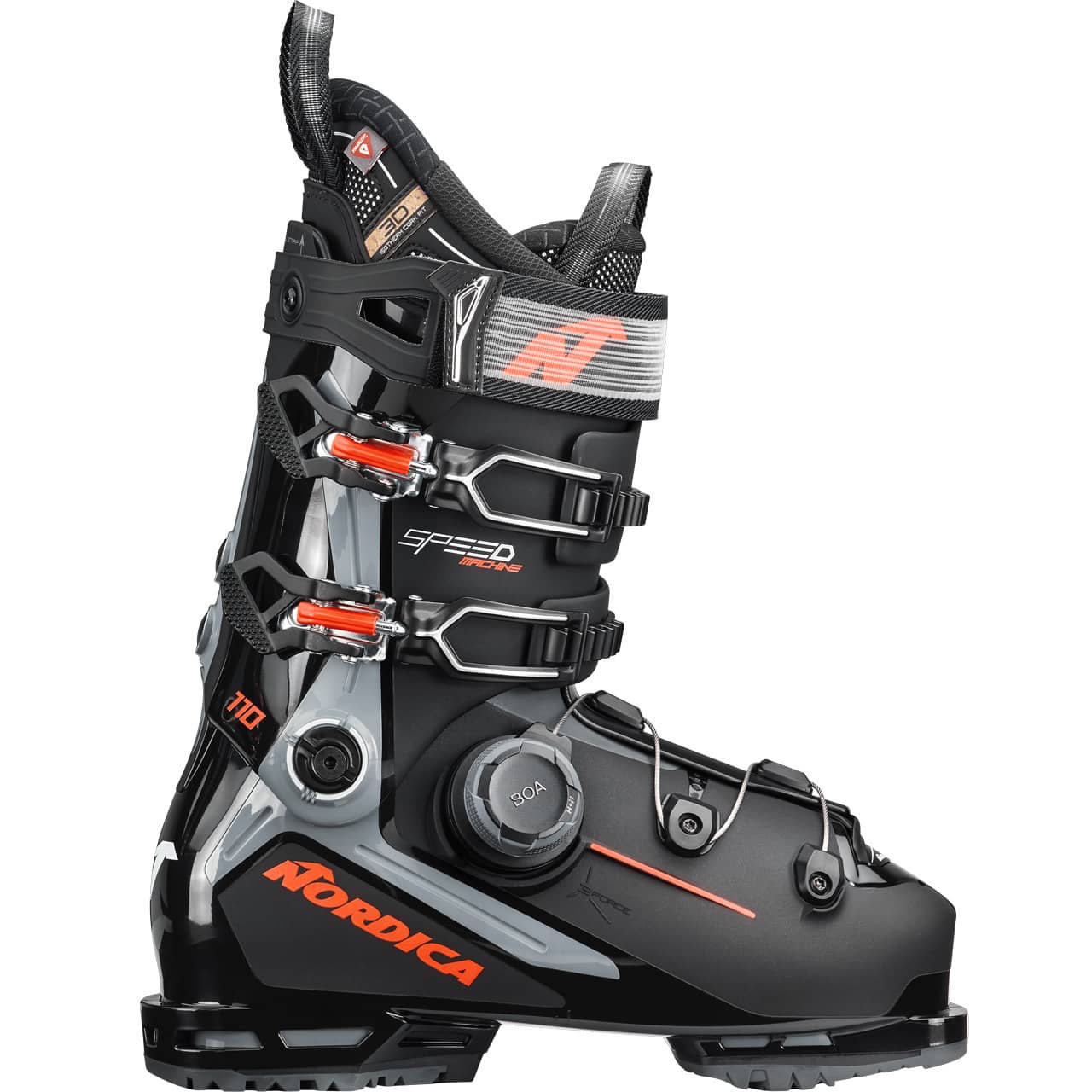 Nordica Speedmachine 3 BOA 110 GW black/grey/red