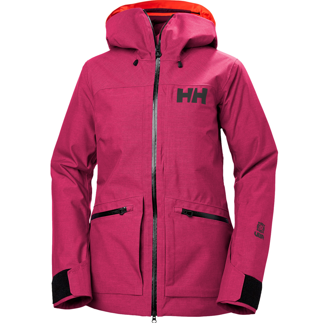 Helly Hansen women ski jacket POWDERQUEEN 3.0 magenta | XSPO