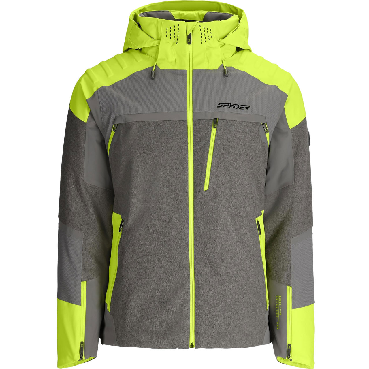 Spyder Herren Skijacke VANQYSH MELANGE storm/melange 25/26 - L