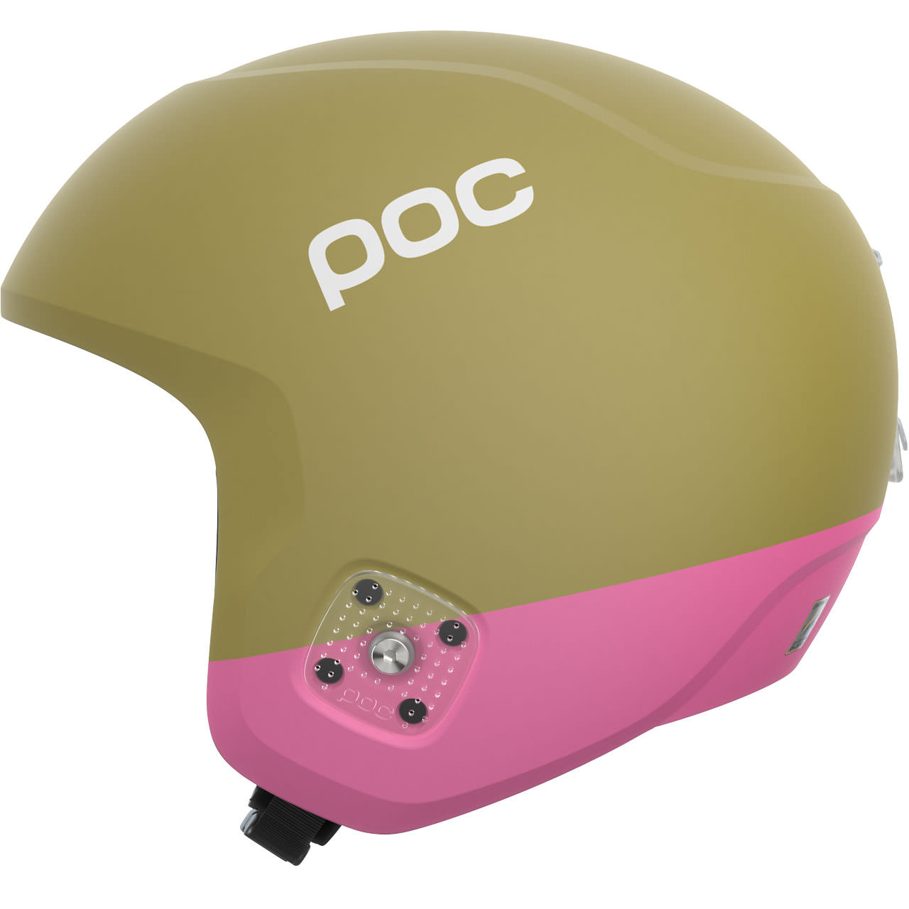 POC Skull Dura Jr olivine green matt/thulite pink matt - M-L = 55 - 58 cm