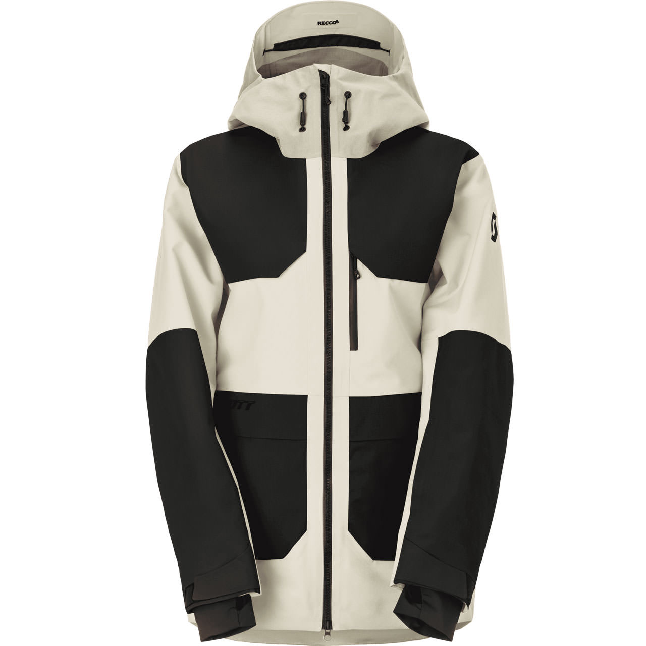 Scott Damen Skijacke VERTIC UTILITY 3L black/latte beige - L