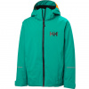 Kinder Skijacke QUEST signal green