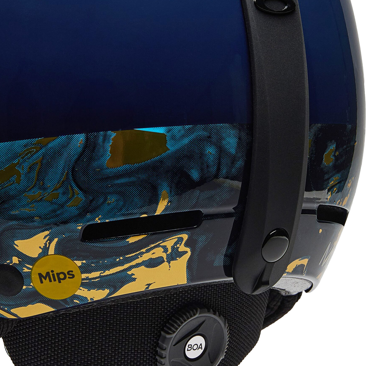 OAKLEY ARC5 Mikaela Shiffrin Signature / navy w/ graphic & gold | XSPO