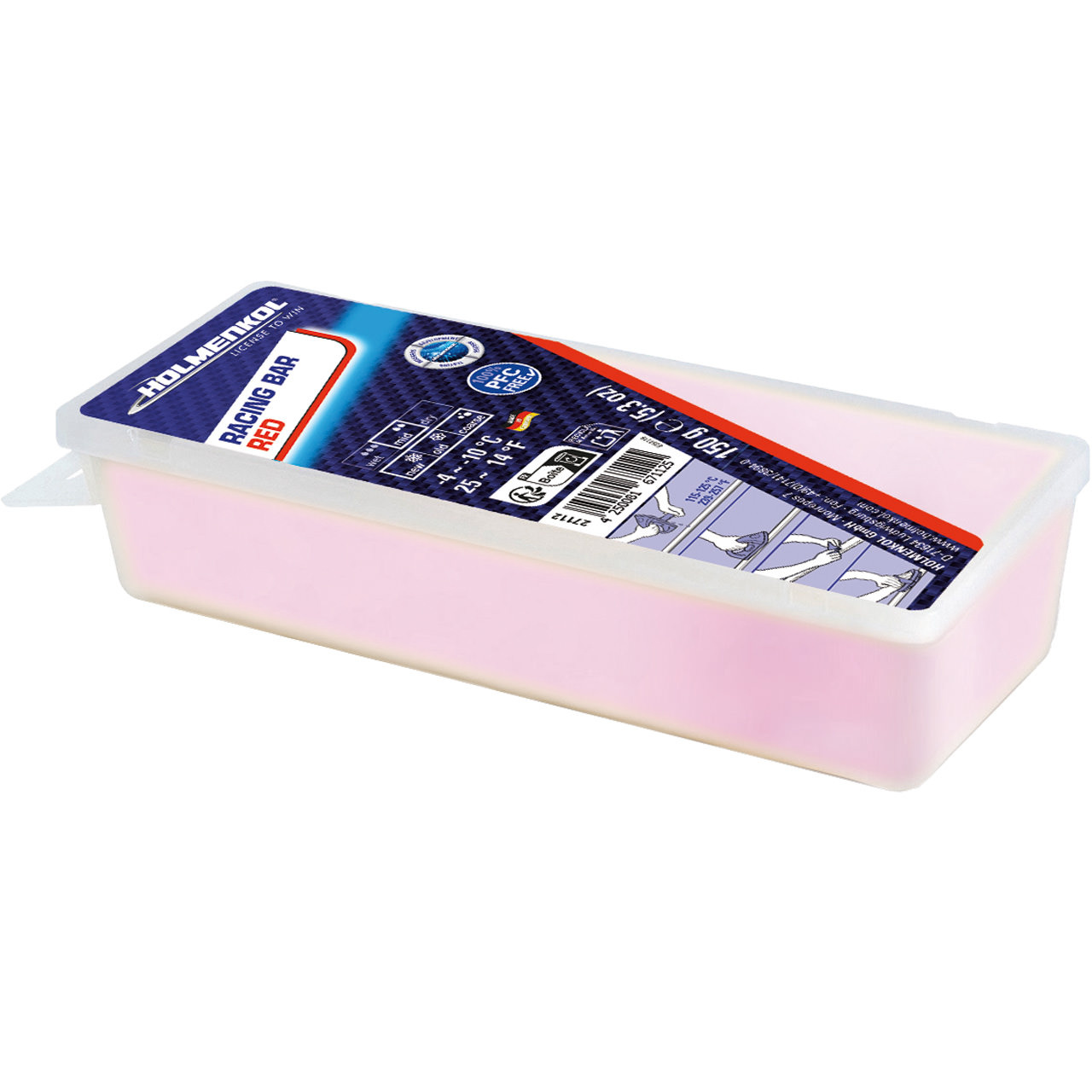 Holmenkol Racing Bar red (150 g)