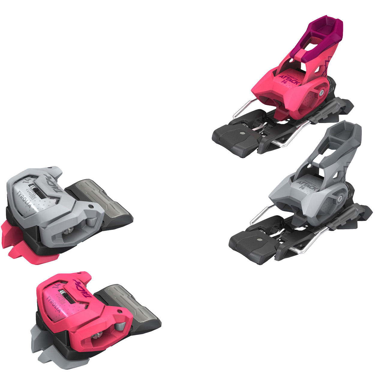 Tyrolia Attack 14 GW pink/gray Edition 26/27