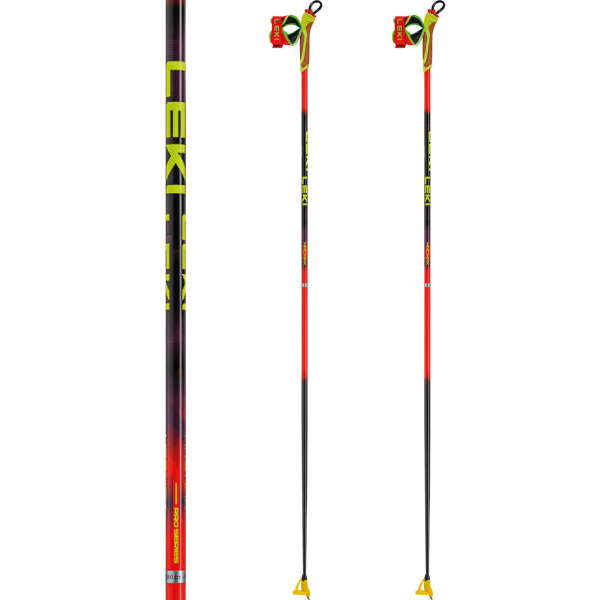 Leki WCR Lite SL 3D bright red/black/neonyellow | XSPO