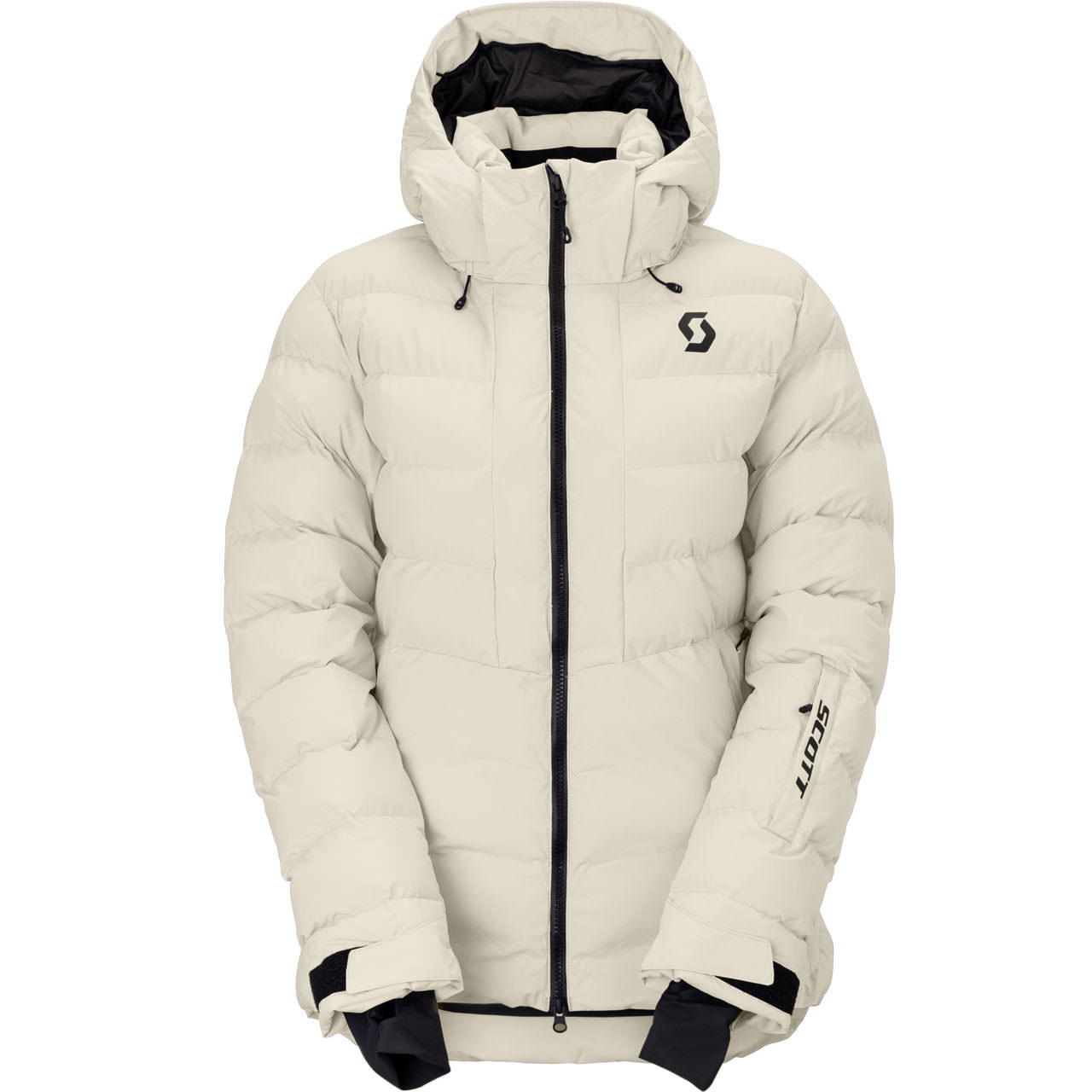 Scott Damen Skijacke ULTIMATE WARM latte beige - L