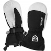 Junior Fäustling ARMY LEATHER HELI black