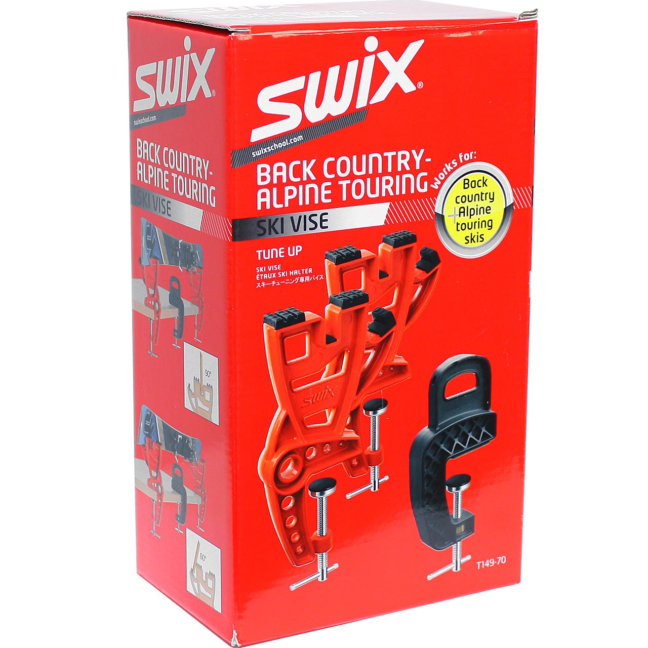 Swix T149-70 Backcountry Skihalterung 3-teilig
