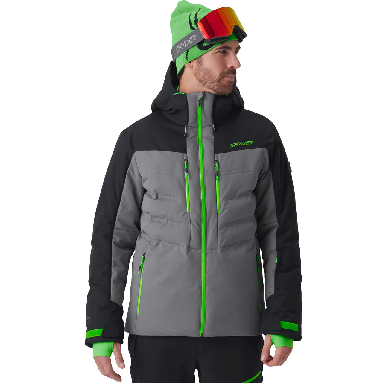 Spyder Herren Skijacke SCOUT storm grey 26/27 - M