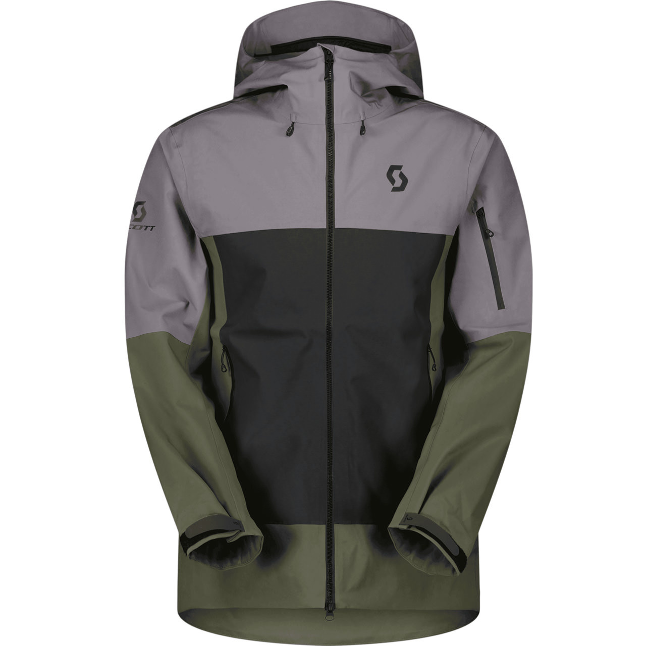 Scott Herren Skijacke EXPLORAIR 3L evening grey/black - XL
