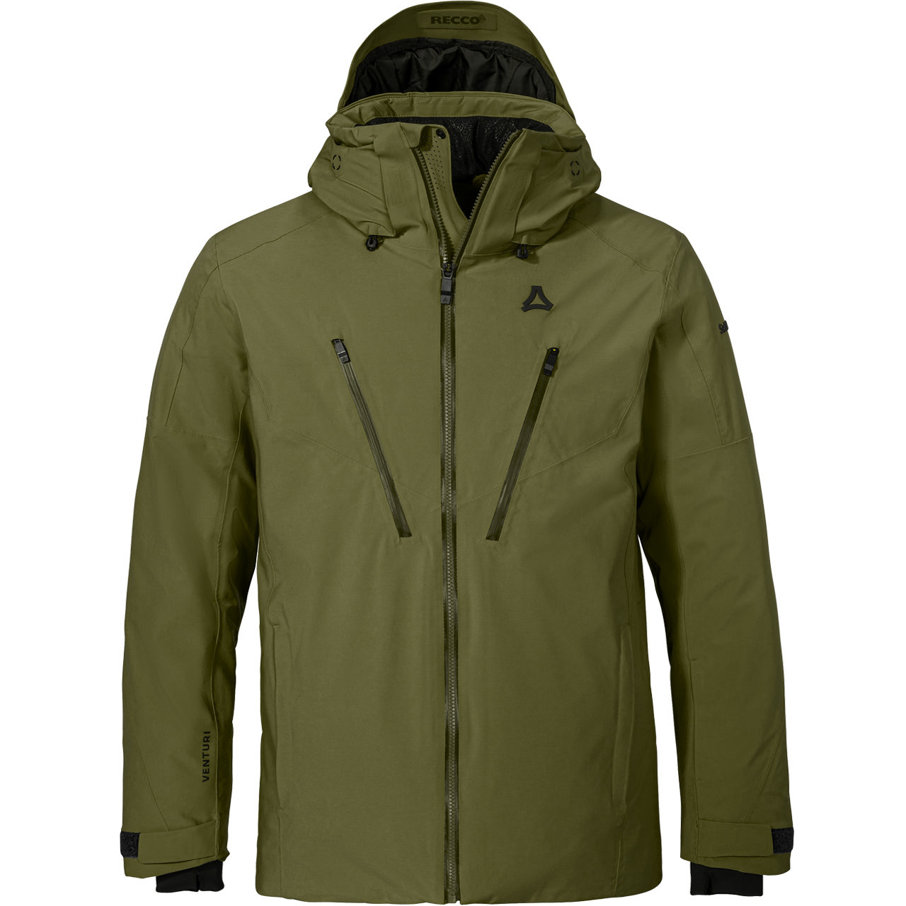 Schöffel Herren Skijacke SKUTA avocado branch 26/27 - 52