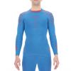 Herren Stehkragen Shirt RESILYON blue/red
