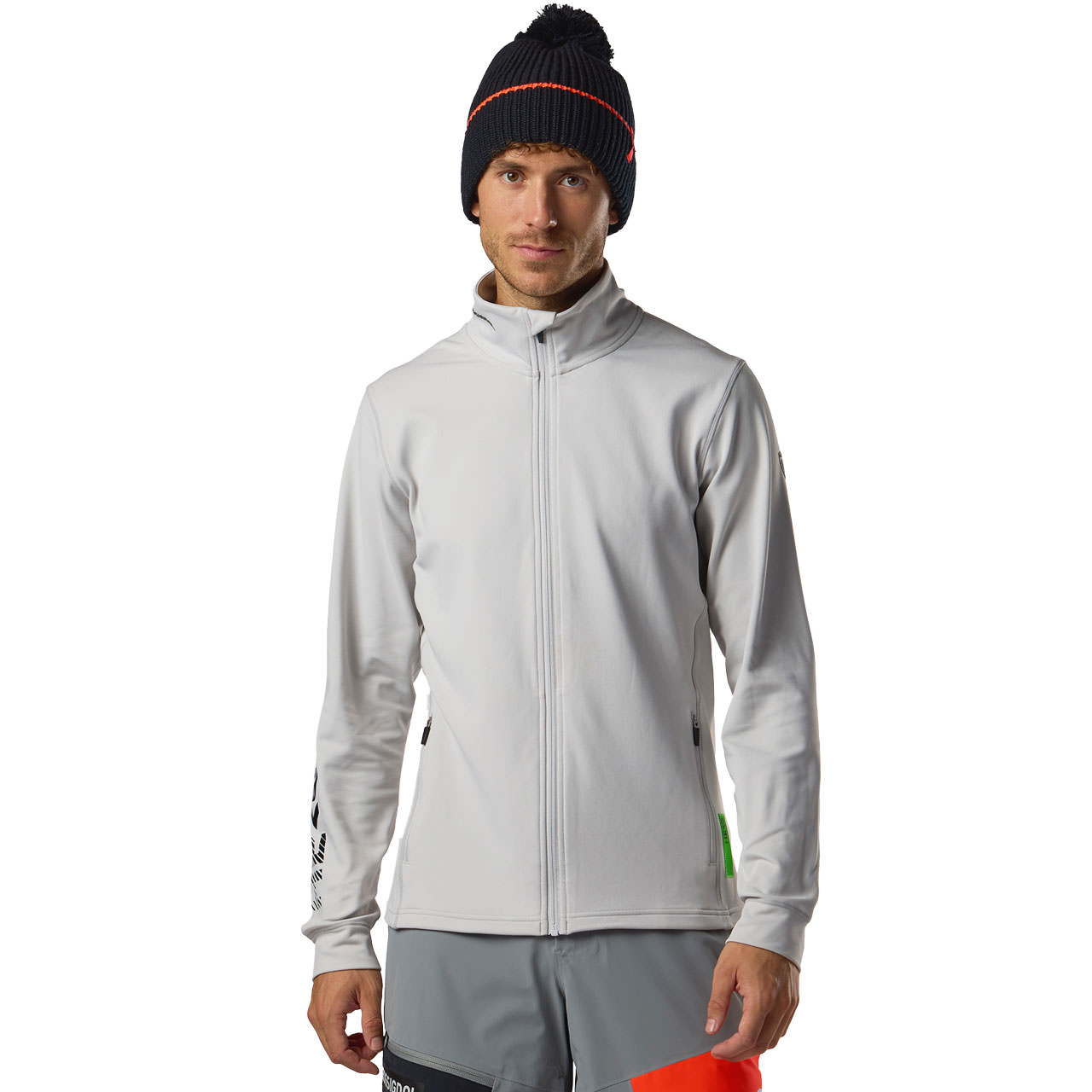 Rossignol Skiwear Herren Fleecejacke HERO light grey 26/27 - XL