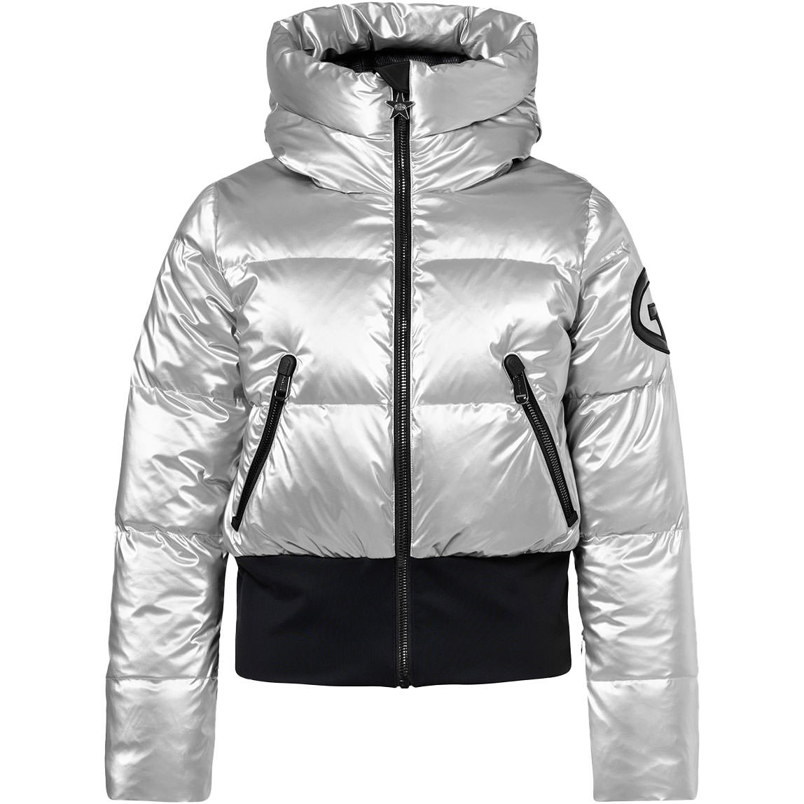 Goldbergh Damen Skijacke BOMBARDINO silver 26/27 - DE 40 = NL 42