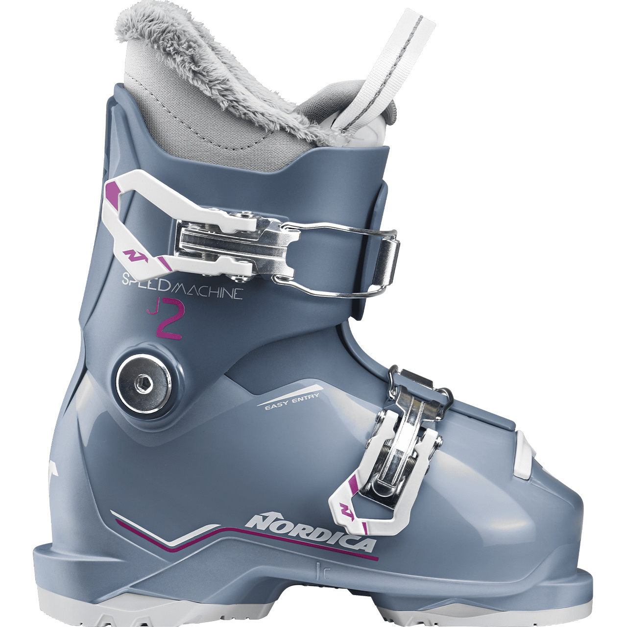 Nordica Speedmachine J 2 girl blue/lightblue/fucsia 26/27 - 21,5