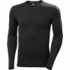 Herren Langarm Shirt LIFA MERINO MIDWEIGHT CREW black